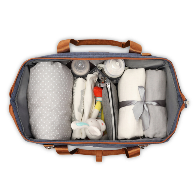 Товары по уходу - Сумка для мам Lionelo Ida blue denim (LO-IDA BLUE DENIM)#4