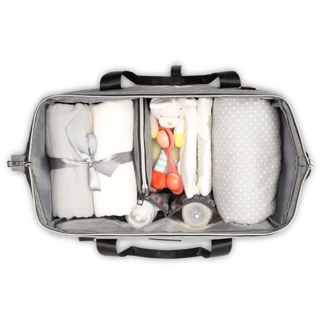 Товары по уходу - Сумка для мам Lionelo Ida grey concrete (LO-IDA GREY CONCRETE)#4