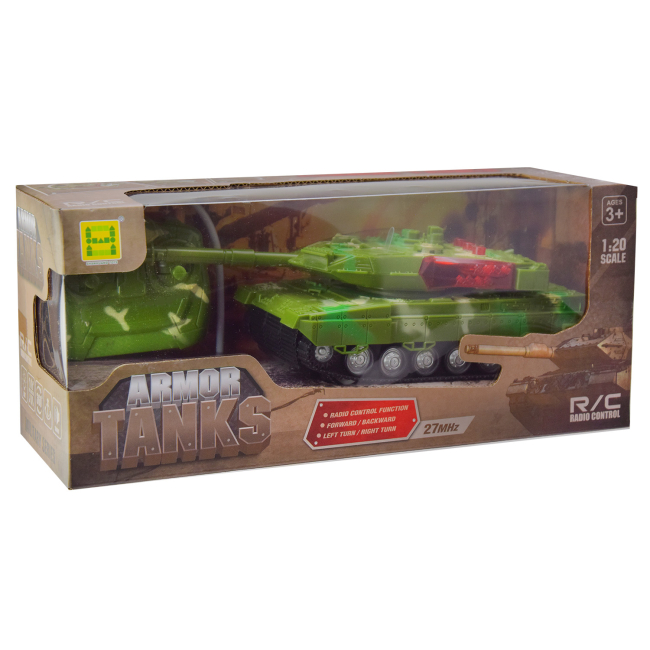 Радиоуправляемые модели - Автомодель Shantou Танк на радиоуправлении зеленый (SH091-417B/2)#3