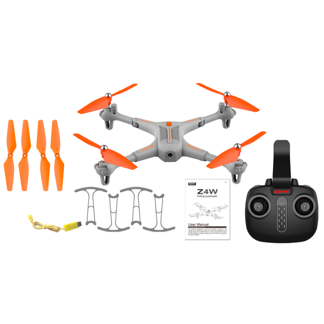 Радіокеровані моделі - Іграшковий квадрокоптер Syma Z4W помаранчевий (Z4W)#5