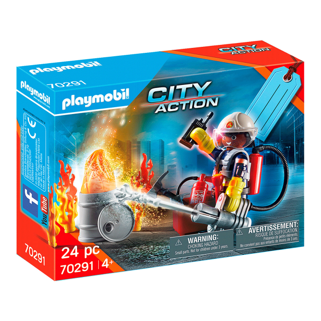 Конструктори з унікальними деталями - Конструктор Playmobil Набір пожежників (70291)#2