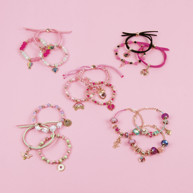 Набори для творчості - Набір для створення шарм-браслетів Make it Real Juicy Couture Сюрприз (MR4437) #2