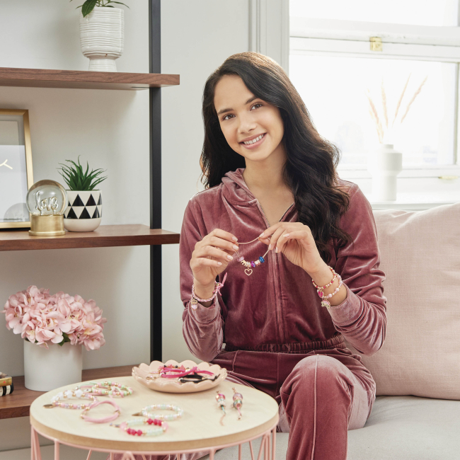 Набори для творчості - ​Набір для створення шарм-браслетів Make it Real Juicy Couture Сюрприз (MR4437) #4