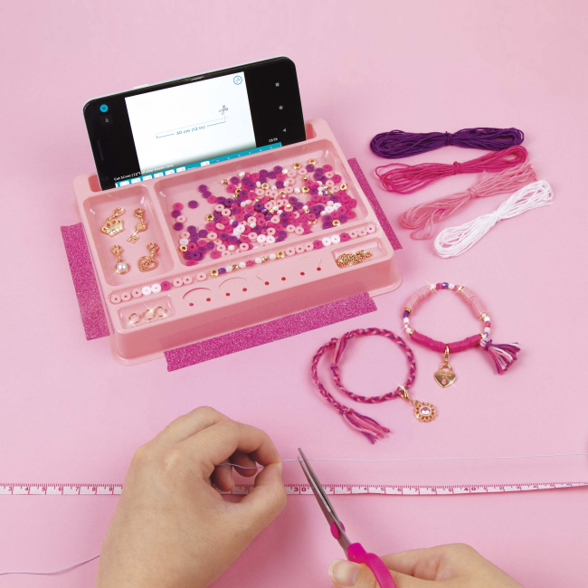 Набори для творчості - Набір для створення шарм-браслетів Make it Real Juicy Couture Гламурні браслети (MR4438)#4