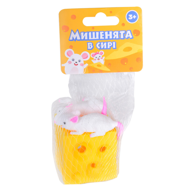 Антистресс игрушки - Игрушка-антистресс Shantou Jinxing Мышки в сыре (MC0621)#2