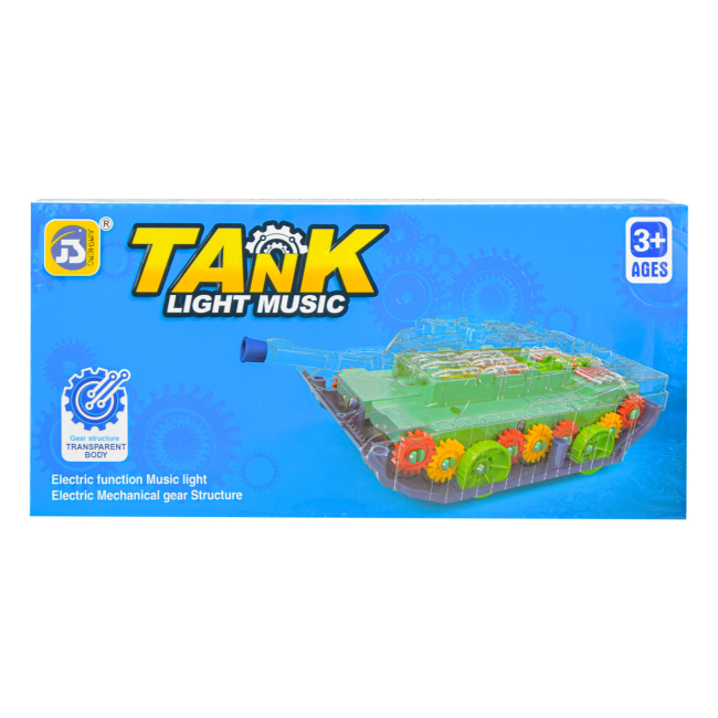 Транспорт и спецтехника - Игровой набор Shantou Музыкальный танк (1006)#3