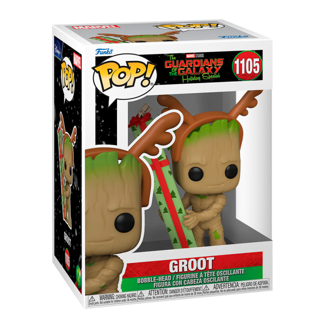 Фигурки персонажей - Фигурка Funko Pop Guardians of the Galaxy Holiday special Грут (64332)#2