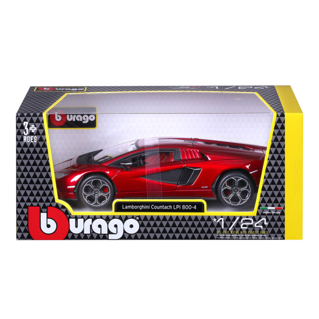 Автомоделі - Автомодель Bburago Lamborghini Countach LPI 800-4 в асортименті (18-21102)#8