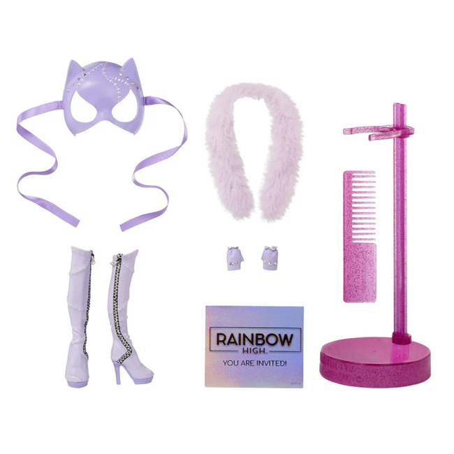 Куклы - Кукла Rainbow High Маскарад Вайолет Виллоу (424857)#4