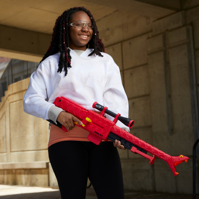 Помповое оружие - Бластер игрушечный Nerf Roblox Zombie attack viper strike (F5483)#4