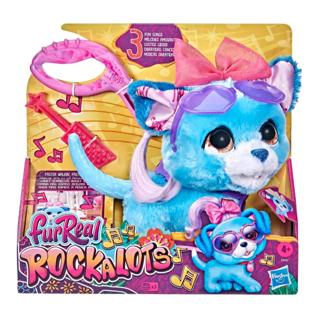 М'які тварини - Інтерактивна іграшка FurReal Friends Цуценя Rockalots (F3507)#2