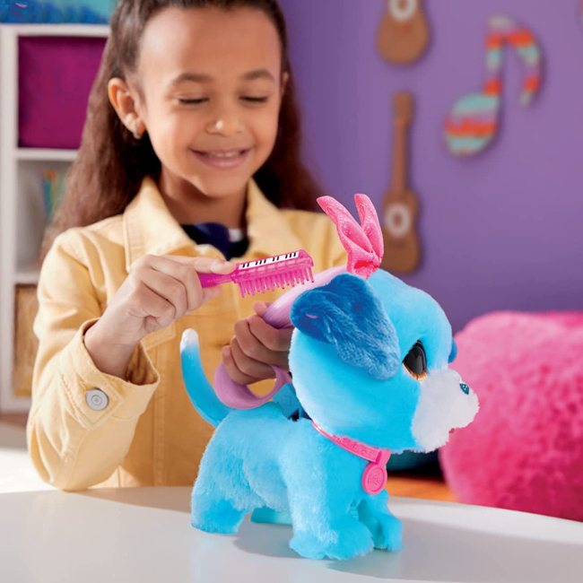 М'які тварини - Інтерактивна іграшка FurReal Friends Цуценя Rockalots (F3507)#4