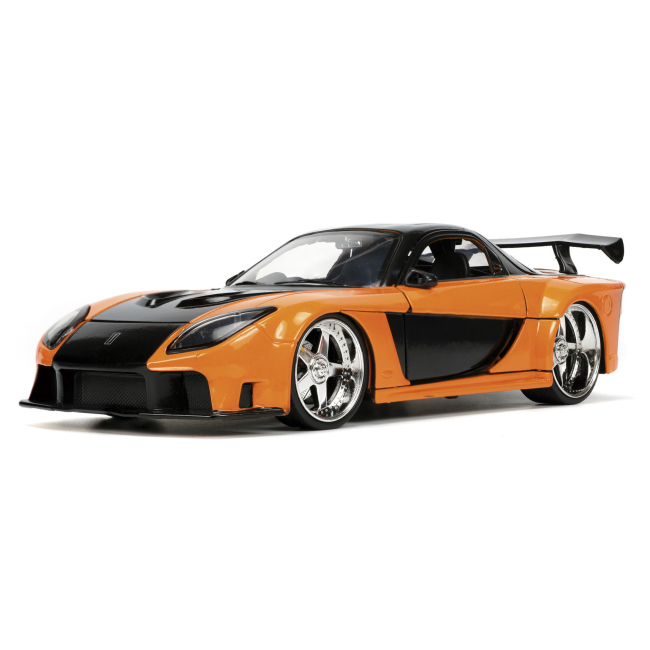 Автомодели - Автомодель Jada Форсаж 9 Mazda RX-7 с фигуркой Хана 1:24 (253205002)#2
