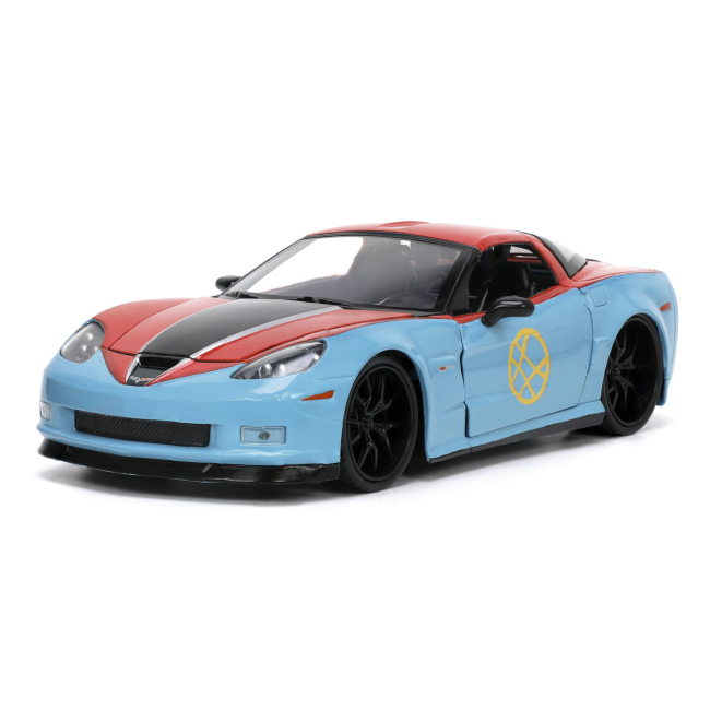 Автомоделі - Автомодель Jada Марвел Шевроле Корвет з фігуркою Доктора Стренджа 1:24 (253225024)#2