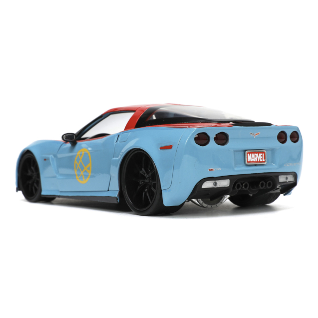 Автомоделі - Автомодель Jada Марвел Шевроле Корвет з фігуркою Доктора Стренджа 1:24 (253225024)#3