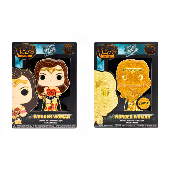 Бижутерия и аксессуары - Пин Funko Pop DC Comics Чудо-Женщина в ассортименте (DCCPP0011)#5
