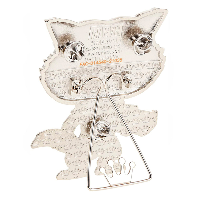 Бижутерия и аксессуары - Пин Funko Pop Guardians of The Galaxy Енот Ракета (MVPP0011)#3