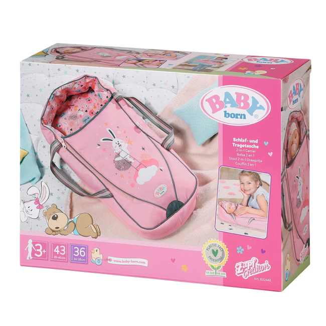 Транспорт і улюбленці - Люлька-переноска Baby Born Солодкі сни 2 в 1 (832448)#4