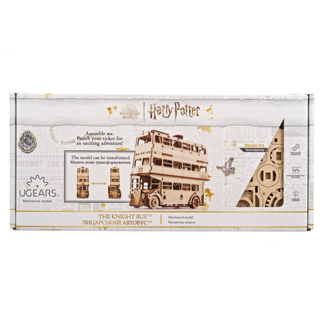 3D-пазлы - Трехмерный пазл Ukrainian Gears Рыцарский автобус (70172)#4