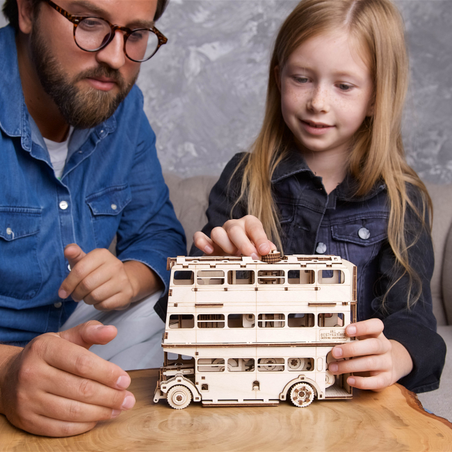 3D-пазлы - Трехмерный пазл Ukrainian Gears Рыцарский автобус (70172)#7