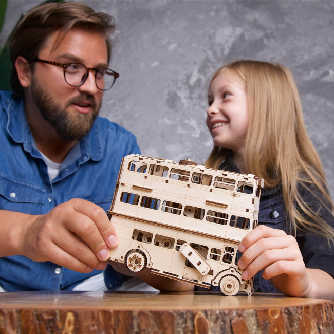 3D-пазлы - Трехмерный пазл Ukrainian Gears Рыцарский автобус (70172)#8