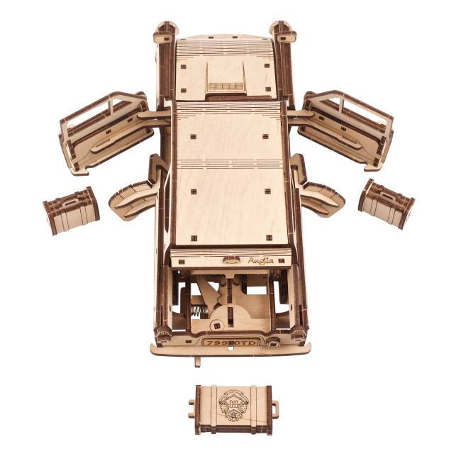 3D-пазли - Тривимірний пазл Ukrainian Gears Літаючий Форд Англія (70173)#5