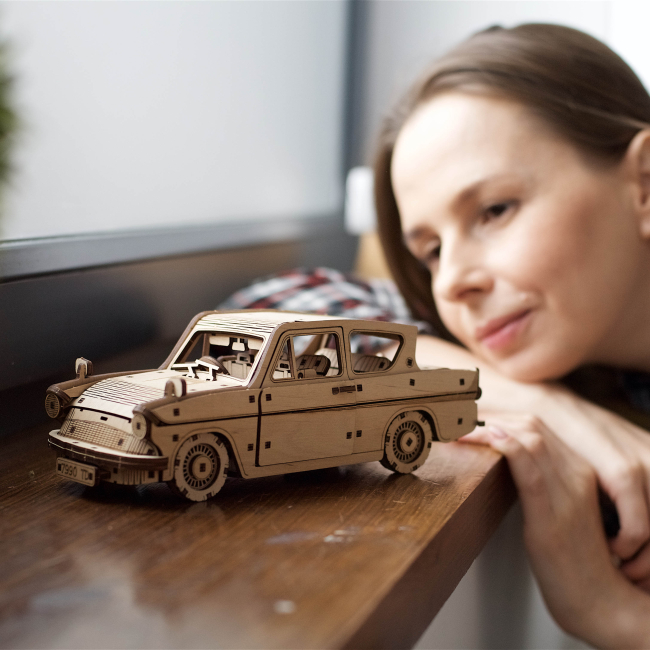 3D-пазли - Тривимірний пазл Ukrainian Gears Літаючий Форд Англія (70173)#7