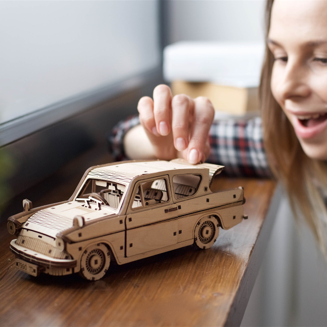 3D-пазли - Тривимірний пазл Ukrainian Gears Літаючий Форд Англія (70173)#8