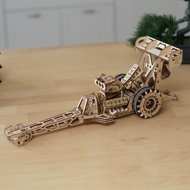 3D-пазли - Тривимірний пазл Ukrainian Gears Драгстер (70174)#5