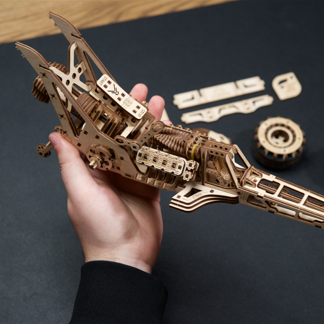 3D-пазли - Тривимірний пазл Ukrainian Gears Драгстер (70174)#6