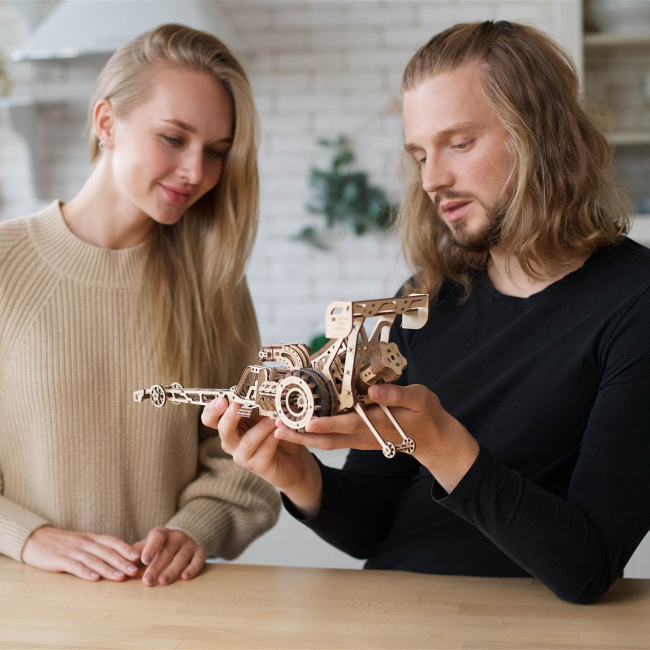 3D-пазли - Тривимірний пазл Ukrainian Gears Драгстер (70174)#7