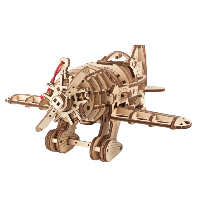3D-пазли - Тривимірний пазл Ukrainian Gears Літак Скажений Шершень (70183)#2