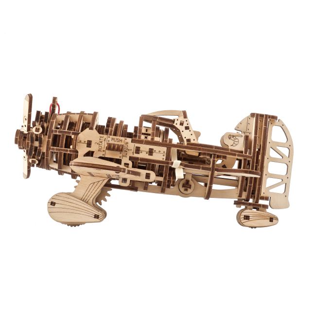 3D-пазли - Тривимірний пазл Ukrainian Gears Літак Скажений Шершень (70183)#3