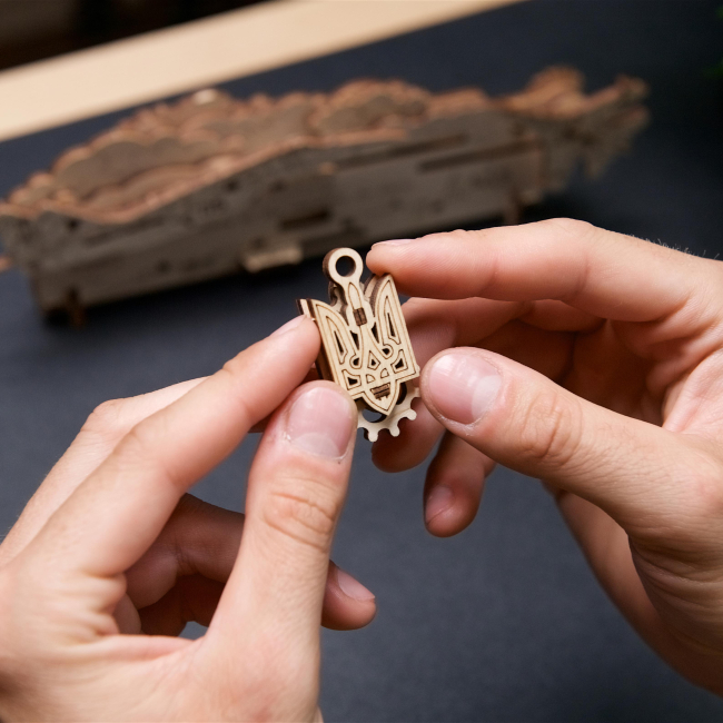 3D-пазлы - Трехмерный пазл Ukrainian Gears Призрак Киева атакует (70187)#6