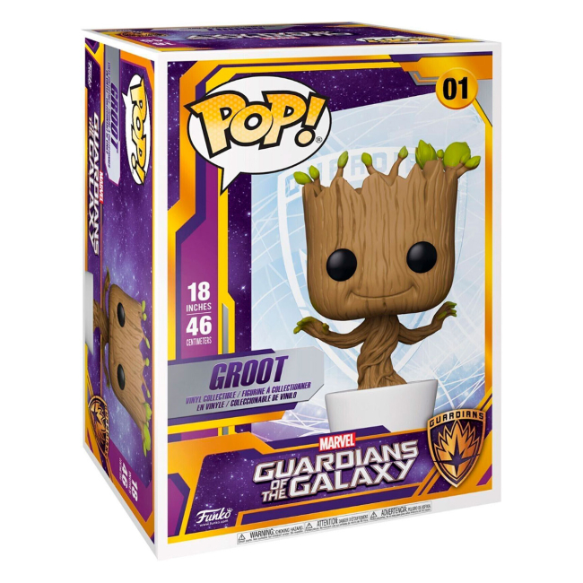 Фигурки персонажей - Фигурка Funko Pop Guardians of The Galaxy Танцующий Грут (50094)#2