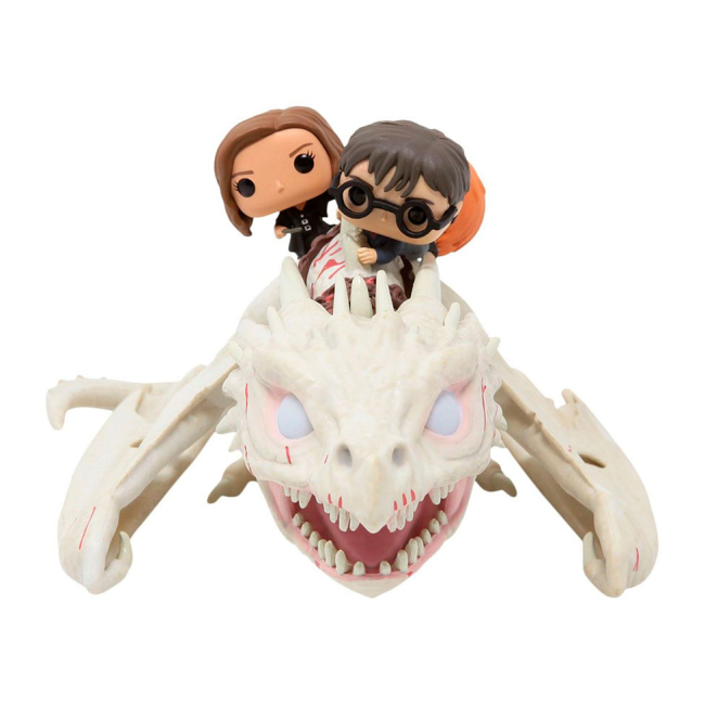 Фигурки персонажей - Фигурка Funko Pop Harry Potter Дракон с Гарри, Роном и Гермионой (50815)#2