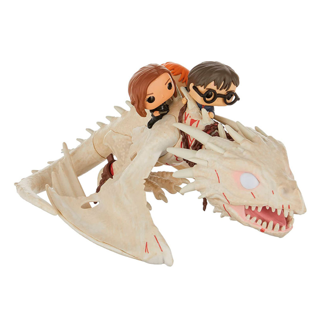 Фигурки персонажей - Фигурка Funko Pop Harry Potter Дракон с Гарри, Роном и Гермионой (50815)#3