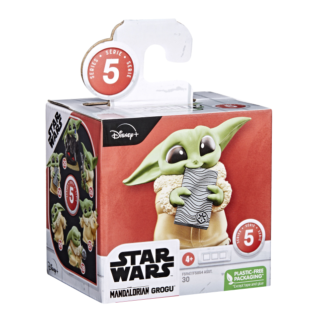 Фигурки персонажей - ​Фигурка Star Wars Мандалорец Малыш Йода плитка Бескара (F5854/F5947)#2