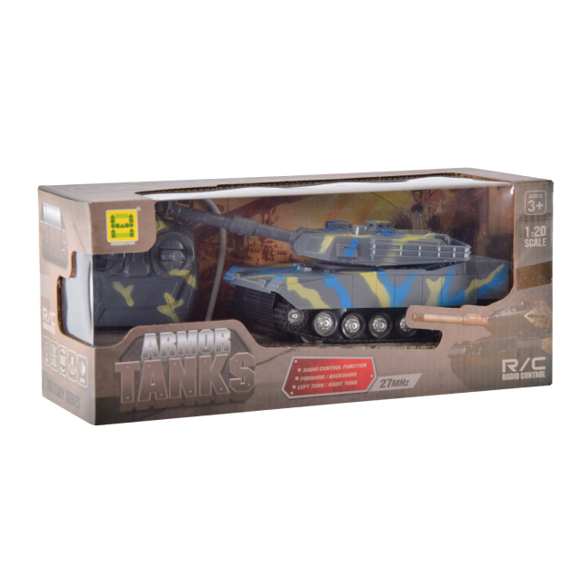 Радіокеровані моделі - Автомодель Shantou Jinxing Танк синій (SH091-418B/1)#3