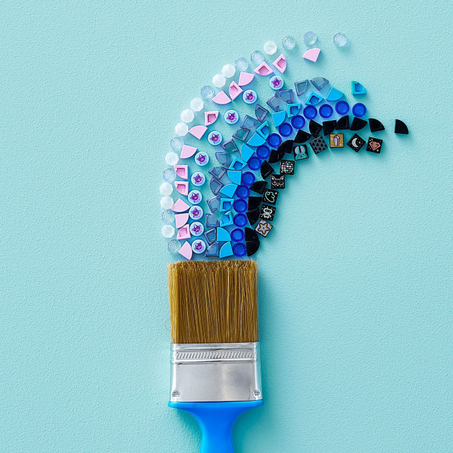 Набори для творчості - Конструктор LEGO DOTS: додаткова серія 8. Блиск і сяяння (41803)#4