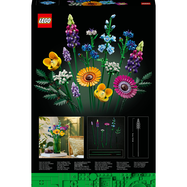 Конструкторы LEGO - Конструктор LEGO Botanicals Букет полевых цветов (10313)#3