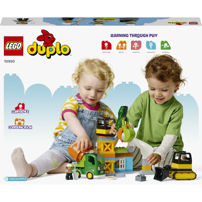 Конструктори LEGO - Конструктор LEGO DUPLO Будівельний майданчик (10990)#3