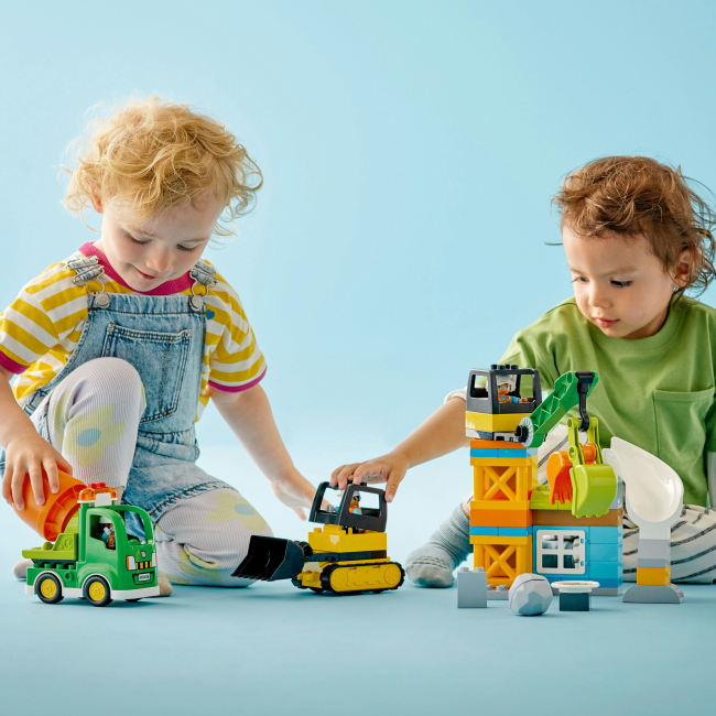 Конструктори LEGO - Конструктор LEGO DUPLO Будівельний майданчик (10990)#5