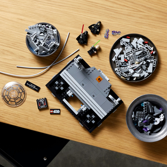 Конструктори LEGO - Конструктор LEGO Star Wars Діорама «Тронна зала імператора» (75352)#6