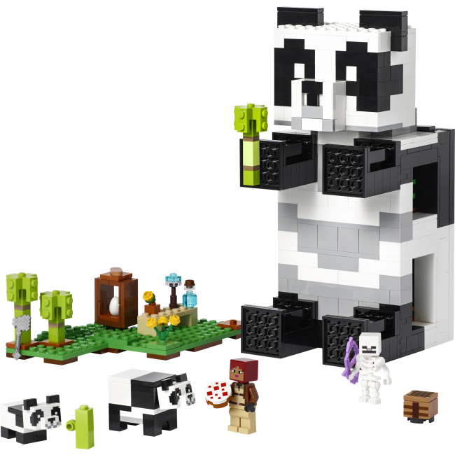 Конструкторы LEGO - Конструктор Lego Minecraft Жилье панды (21245)#2