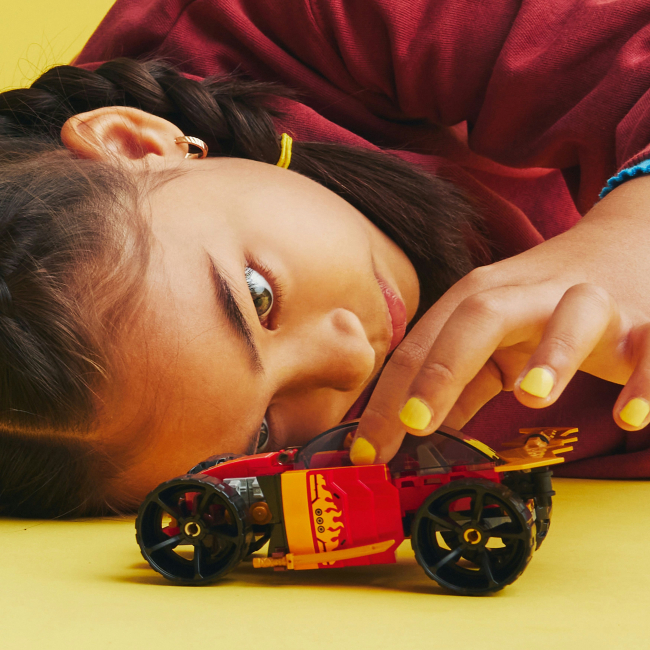 Конструктори LEGO - Конструктор LEGO NINJAGO Гоночний автомобіль ніндзя Кая EVO (71780)#5