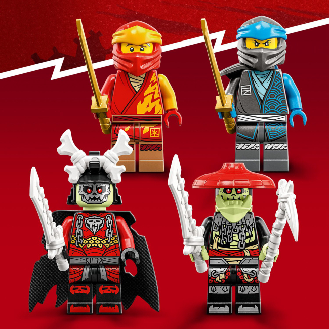 Конструкторы LEGO - Конструктор LEGO NINJAGO Робот-всадник Кая EVO (71783)#7