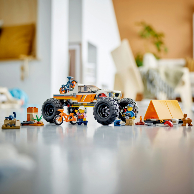 Конструкторы LEGO - Конструктор LEGO City Приключения на внедорожнике 4x4 (60387)#5