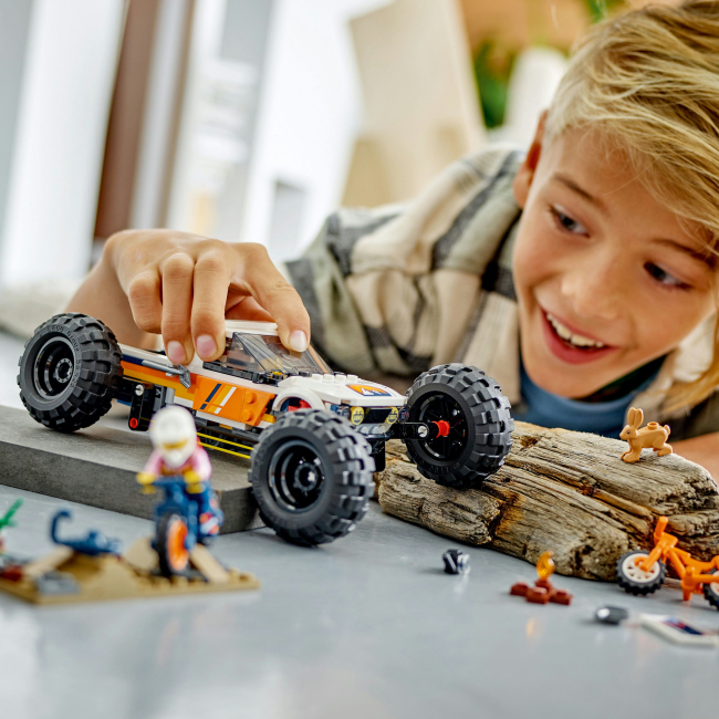 Конструкторы LEGO - Конструктор LEGO City Приключения на внедорожнике 4x4 (60387)#6