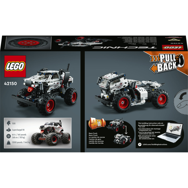 Конструкторы LEGO - Конструктор LEGO Technic Monster Jam Monster Mutt Dalmatian (42150)#3
